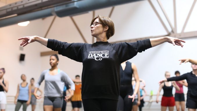 Claire Bataille teaching at the Lou Conte Dance Studio. Photo by Todd Rosenberg. copy