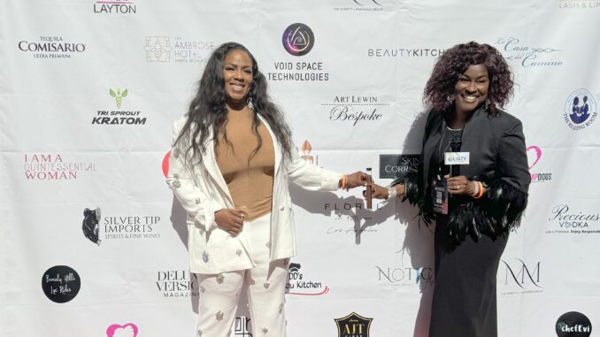 Angela Thompson2 on the Red Carpet